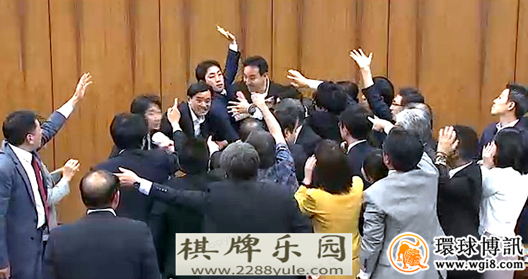 台北赌场日本内阁委员会成员为了赌场法案大打